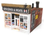 Downtown Deco DD58 Lindsey's Grocery Building Kit. Fixed Price $65.53.