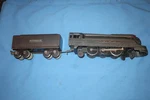 Lionel 1668E Streamlined Torpedo Locomotive And Tender. Runs Well. Fixed Price $89.96.