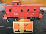 Vintage Postwar Lionel, Gauge Sp Caboose #6-6357. (F77). Fixed Price $14.95.