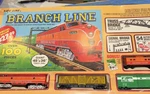 Life Like Branch Line Ho Train Set 45X36 New Working Headlight. Fixed Price $85.00.