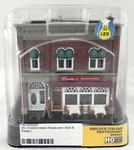 Ho Scale Emilio's Italian Restaurant W/leds- Woodland Scenics #BR5055. Fixed Price $90.00.