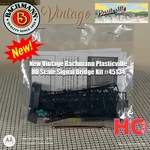 New Vintage Bachmann Plasticville Ho Scale Signal Bridge Kit #45134. Fixed Price $9.99.