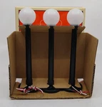 Lionel 6-12926 Gauge Three Globe Lights (set Of 3) Mt/box. Fixed Price $29.99.