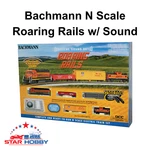 Bachmann 24132 Roaring Rails With Digital Sound (n Scale) Complete Train Set. Fixed Price $325.00.