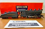 Lionel 6-18000 Gauge Pennsylvania 0-6-0 B6 Switcher Loco & Tender #8977 Mint. Fixed Price $325.00.