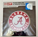 Alabama Crimson Tide Ncaa Auto Emblem Aluminum Color Team Promark. Fixed Price $14.98.