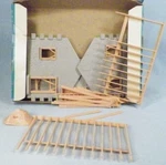 Plasticville House Under Construction Kit 1624 100 Vintage Scale 1950S Is. Fixed Price $78.74.