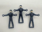 Lionel 8401-4 Handcar Figure Lot Of 3. Fixed Price $5.59.
