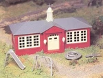 Bachmann 45611 Scale School House Kit/playgr. Fixed Price $33.99.