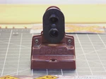 O-gauge Lionel 6-12704 Operating Dwarf Signal W/153C Contactor Tested (1012125). Fixed Price $10.99.
