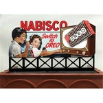 Miller Engineering Ho Scale Nabisco Oreo Animated Neon Billboard 881751. Fixed Price $54.29.