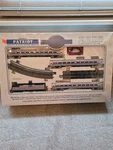 Bachman 01104 Patriot Amtrak Silver Series Ho Scale 227 Lighted Passenger Set. Fixed Price $134.95.