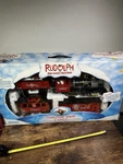 2006 Rudolph The Red Nosed Reindeer Christmas Town Express Train Set Memory Lane. Fixed Price $79.99.