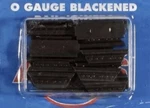 Atlas 3-RAIL Joiners 6092! Scale Gauge Track Pack Of 16 Blackened. Fixed Price $14.99.
