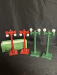 Kramer Products KP-001 Red Double Streetlamp And KP-002 Green. Fixed Price $23.50.