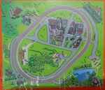 Lionel Train Vinyl Play Mat 58" X 66" New. Fixed Price $19.99.
