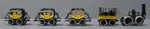 Bachmann 40-130 Ho Gauge Dewitt Clinton Steam Train Set Ln. Fixed Price $47.59.