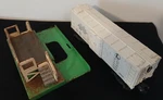 Vintage Lionel #3482 Operating Milk Car With Platform- Postwar 1954-1955. Fixed Price $25.00.