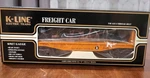 K-line Illinois Central Freight Car W/ Coils **new** Gauge #6675. Fixed Price $33.00.