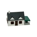 Bachmann Plasticville Scale Cape Code House #2617-100. Fixed Price $14.77.
