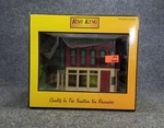 Rail King Mth Train Store Corner Building Lighted Iob #30-9085. Fixed Price $69.95.