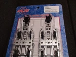 O-scale Atlas #66037 California Zephyr Trucks Silver Rail. Fixed Price $56.95.