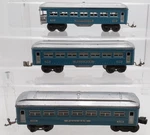 Lionel Vintage Gauge Tinplate Passenger Cars #1630,1630,1631. Fixed Price $57.39.