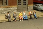 Bachmann Seated Platform Passengers - Scale Model Railroad Figure #33161. Fixed Price $18.51.