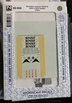 Microscale 60-968 1996+ Bnsf Dash 9-44CW Diesels Decal Sheet. Fixed Price $11.00.