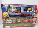 Vintage Goldlok Toys Western Express Battery Operated Train Set Kids Beginner Dc. Fixed Price $52.12.