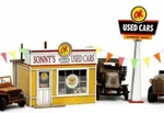 Banta Model Works 6122 O/ON30 Sonny's Used Cars Kit. Fixed Price $51.14.