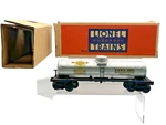 Lionel Post War Scale 2555 Tank Car Vg Condition With Intact Box And Insert. Fixed Price $84.99.