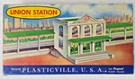 Vtg Plasticville 1901-198 Union Station Kit / Gauge Boxed Complete Bachmann. Fixed Price $47.45.