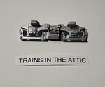 Lionel Part 2333-68 Silver Cast Truck Side Santa Fe 2243 2383 Late F-3S New. Fixed Price $5.25.