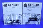 Pair Of Old Pullman Scale Magnetic Couplers Kits (less Draft Gear) 14802. Fixed Price $8.99.