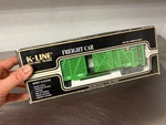 K-line Electric Trains Cb & Q Classic Stock Car Freight K-90009 O/027. Fixed Price $29.87.