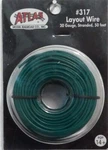 All Scale Atlas 317 Green Layout Wire 50'. Fixed Price $12.70.