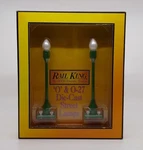 Mth 30-1079-A #580-1 Scale Pea Green Street Lamp (set Of 2) Ln/box. Fixed Price $17.59.
