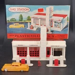 Vintage Plasticville Gas Station Original Box 99% Complete O&s Gauge. Fixed Price $29.99.