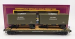 Mth 20-95406 Gauge U.s. Army Flatcar W/ Pup Trailers #1949 Ln/box. Fixed Price $159.99.