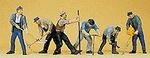 Preiser 10418 Ho Scale Track Workers Figures With Tools (set Of 6). Fixed Price $25.13.