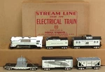 New/modern Marx 10251 Rock Island White Freight Set O-gauge Nos #4 *. Fixed Price $499.99.