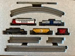 Scale F7 Train Set, Kato Soo Line Complete & Ready Run, Unitrack, 106-0006. Fixed Price $299.99.