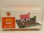 Bachmann Scale Barn W/ Fence & Landscaping Building Kit -. Fixed Price $17.00.