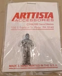Arttista Scale Metal Man Standing Figure Unpainted Kit Detail Nos ON30. Fixed Price $8.50.
