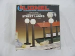 Lionel Trains Gauge Round Globe Street Light Lamp Post 6" Set Of 3 #6-12708 Vg. Fixed Price $14.99.