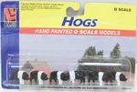 Life Like 1149 Scale Hand Painted Hog Figures (set Of 6). Fixed Price $7.64.