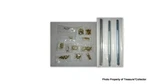 Robert Grossman Co Marx Train Brass Eyelet Rivet Tool Set & 126 Piece Assortment. Fixed Price $33.50.