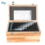 Outside Micrometer Set 0-6"/0.0001" Premium Precision & Carbide Tips Wooden Case. Fixed Price $108.90.