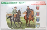 Dragon German Cossack Cavalry 1:35 6065 2 Figures Horses Model Kit Sealed. Fixed Price $19.95.